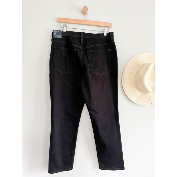 JCrew Factory | NWT | Essential straight jean in all-day stretch | Black | Sz 30 - Picture 8 of 10